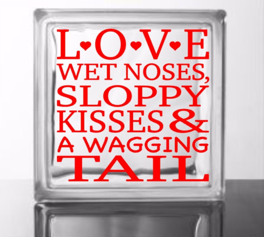 Love Wet Noses Sloppy Kisses A Wagging Tail Vinyl