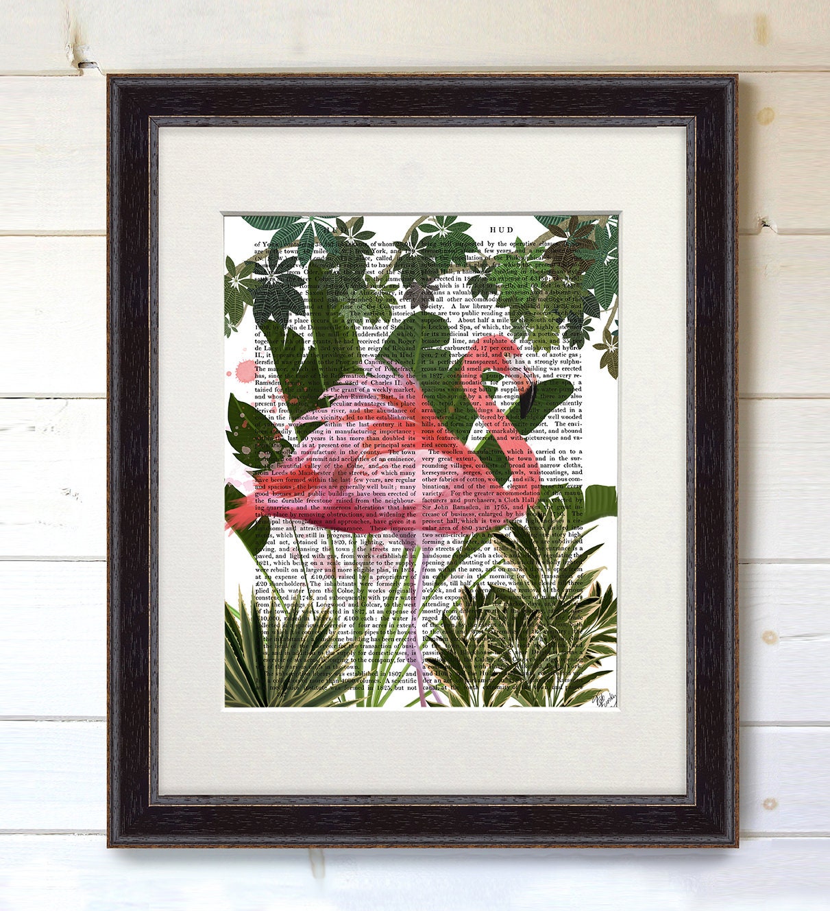 Summer Flamingo Table - Patina & Paint