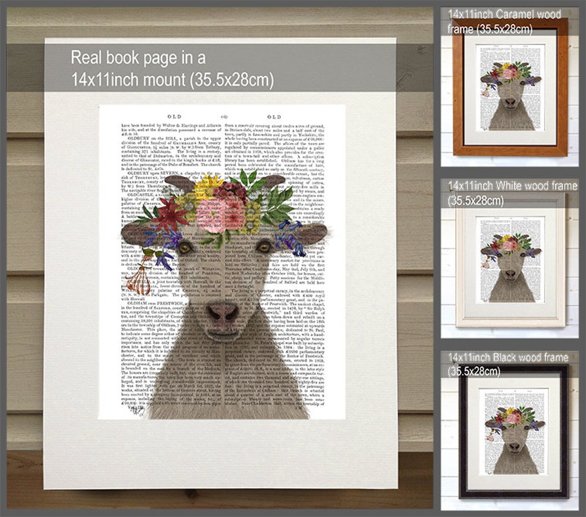 Goat Art Print Goat Bohemian 1 Goat Painting Goat Wall Art Etsy