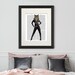 Cat in leather catsuit cat poster cat decor cat illustration cat picture cat gift cat lover cat art wall art cat print bondage bdsm kinky 