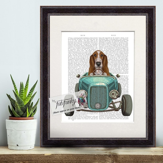 直筆サイン入 HOUND DOG「we are the HOUND DOG」 Basset Hound
