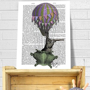 Navigator Rabbit Nursery Print - rabbit print woodland nursery print woodland nursery art woodland animal nursery rabbit art Kids Room Décor