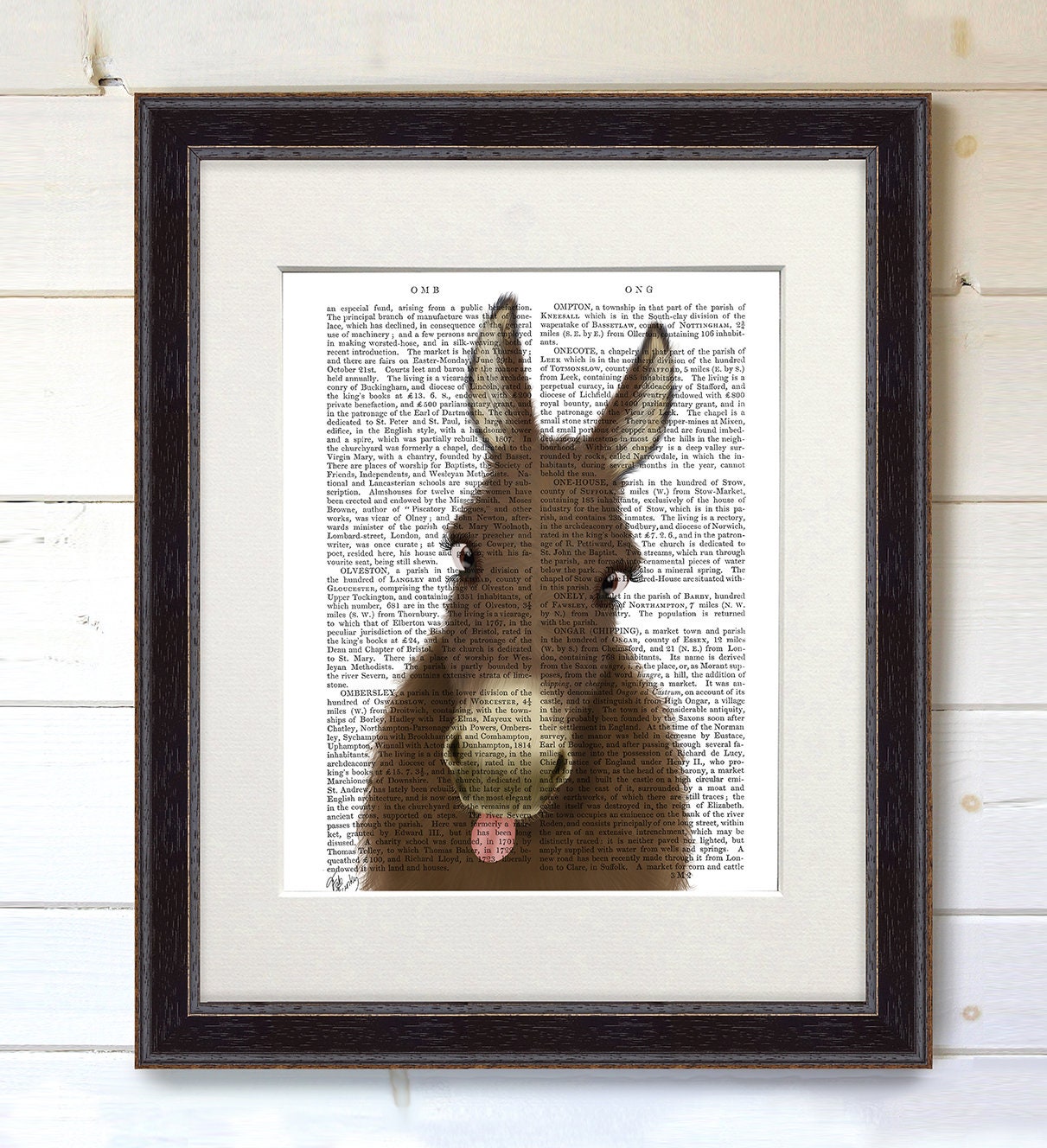 Donkey Print Funny Farm Donkey 1 Donkey Art Donkey Picture Etsy UK