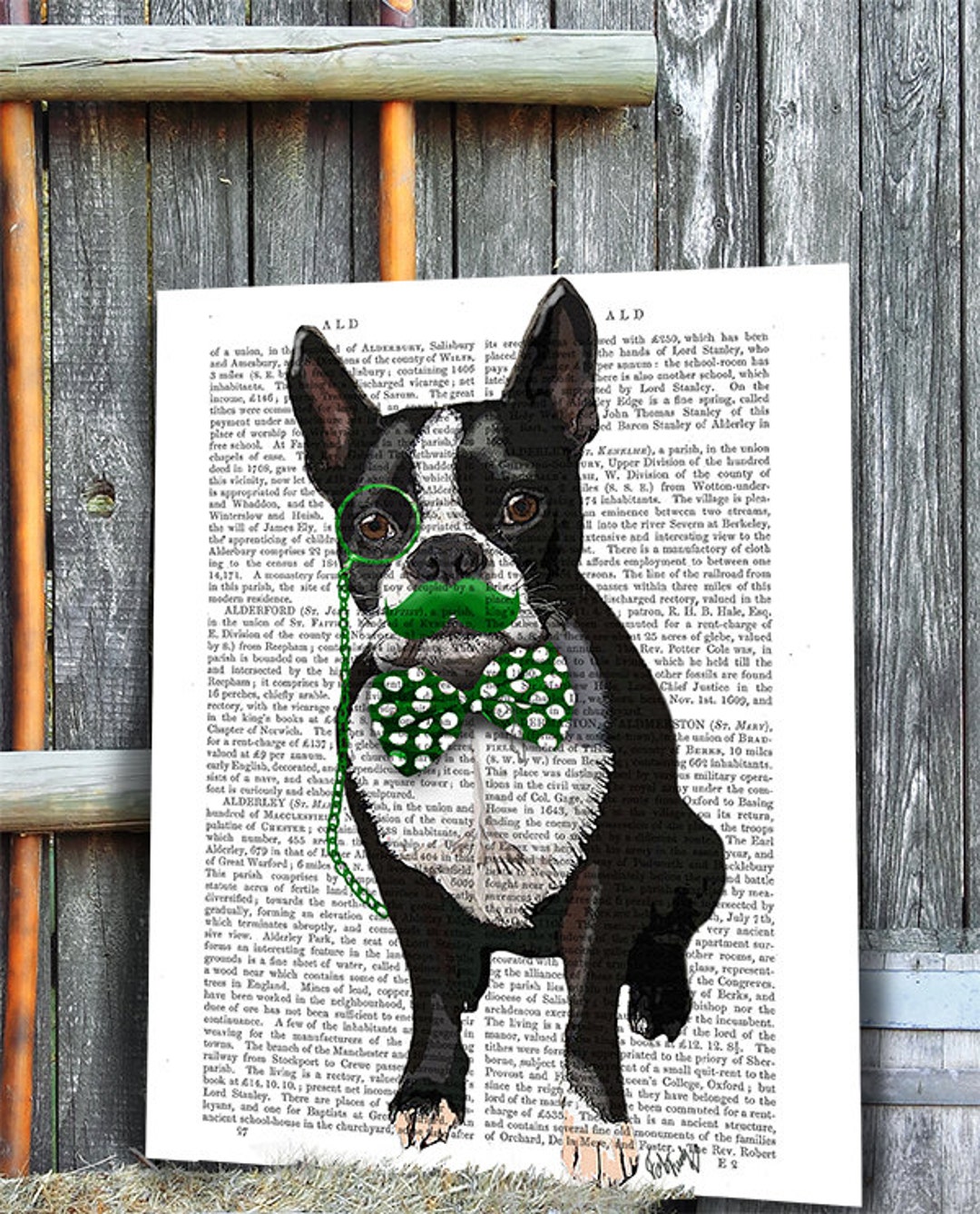 Society6 ケース Boston Terrier by Anne Was Here il_fullxfull.4222643015_8c8q.jpg
