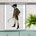 Badger the Rider, Full, Original Illustration Art Print Mixed Media ...