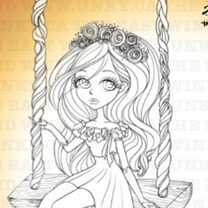 Digital stamp- Aurora &#39;Vine&#39;- 300dpi JPG/PNG files -MAC0102