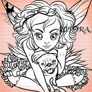 Digital Stamp- Aurora &#39;Pug Rule&#39; 300dpi 8.5x11 jpg, png files noline, no background pngs included - Pugrule
