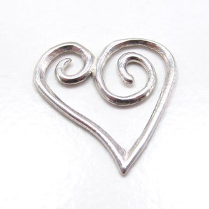 Sterling Silver Heart Pendant