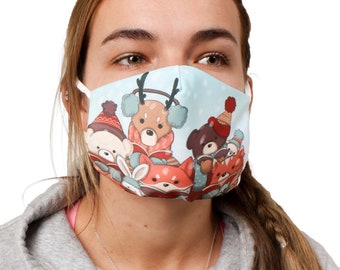 Fun Winter Choir Face Mask/ Face Guard