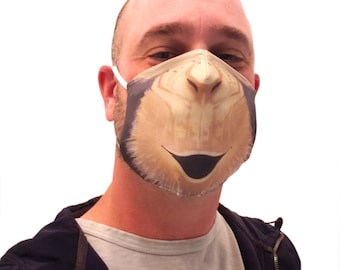 Fun Monkey Face Mask/ Face Guard Unisex