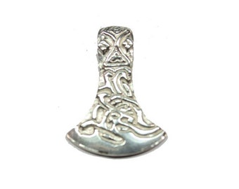 Sterling Silver Scandinavian Norse Odin's Axe Pendant