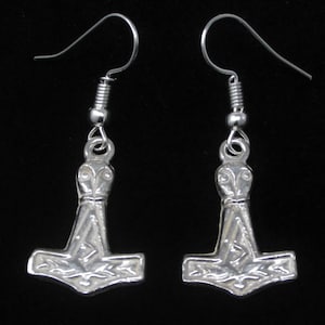Thor&#39;s Hammer Earrings