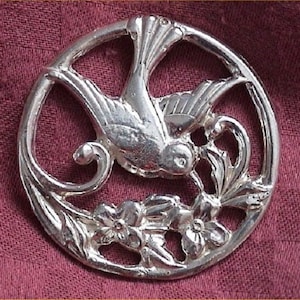 Sterling Silver Hummingbird Pendant