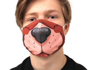 Fun Dog Face Mask/ Face Guard Unisex
