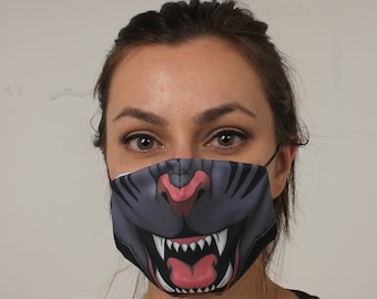 Fun Panther Face Mask/ Face Guard