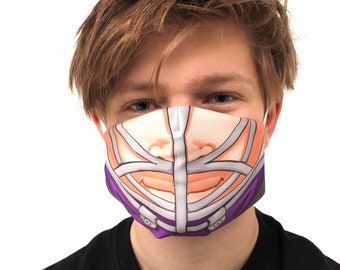 Fun Purple Hockey Face Mask/ Face Guard Unisex