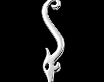 Sterling Silver Jelling Dragon Pendant