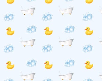 Rubber Ducky Digital Paper
