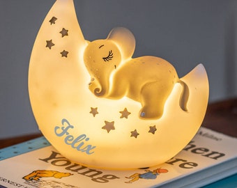 ceramic elephant night light