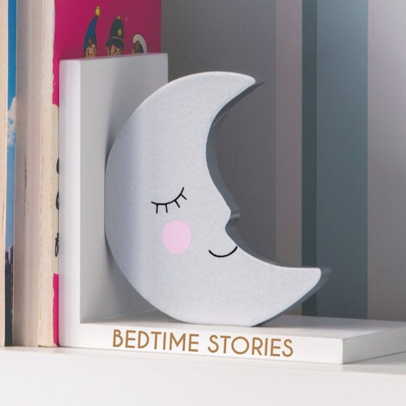 Personalised Nursery Bookends New Baby Bookends Star and Etsy UK