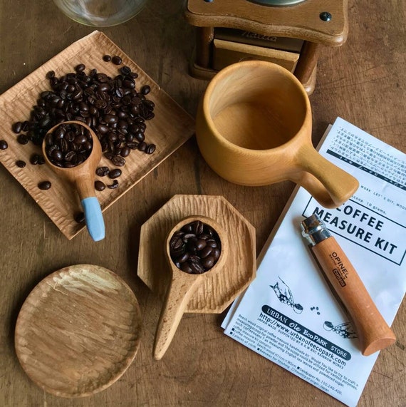 Make Your Own Wooden Coffee Measure Spoon Carve It Yourself-coffee Gift for  Him-japanese Wooden Carving Kit-unusal Craft 