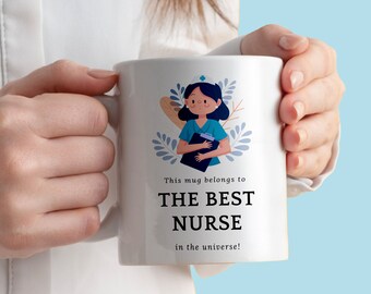 Best Nurse Ceramic Mug – Unique Thank You Gift