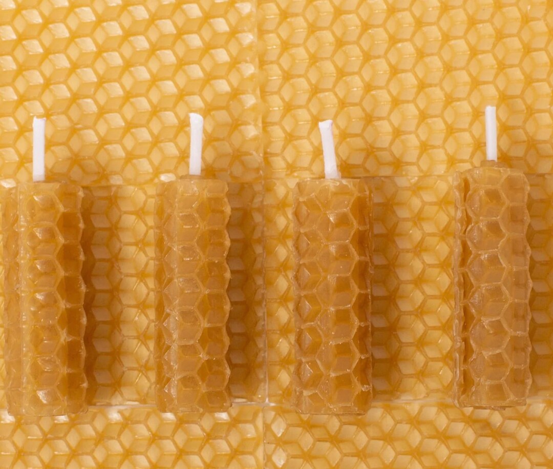 Make Your Own Beeswax Candles Kit Birthday Candles Natural Creative