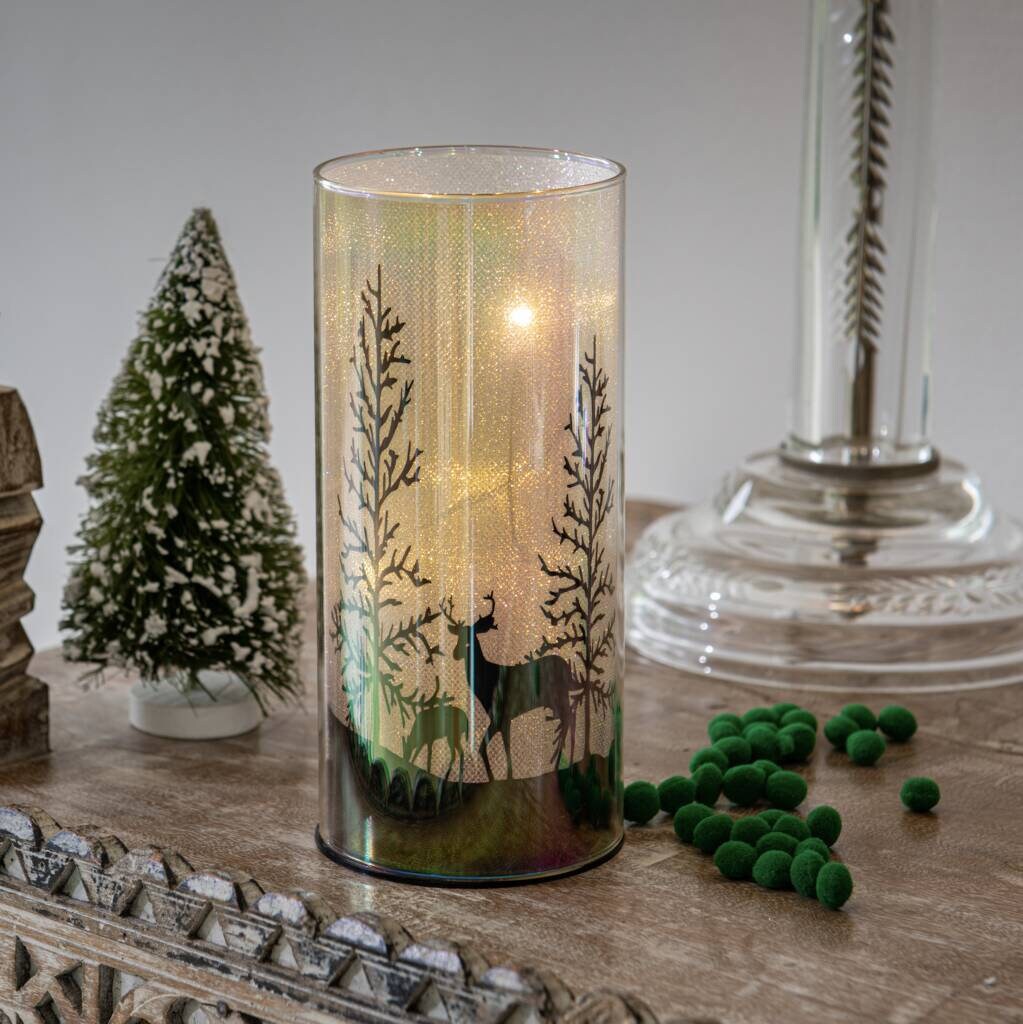 Lamp - Finland Etsy Christmas original Led Table Family Light Festive Personalised Glass Lights Fairy Usb Pretty Light
