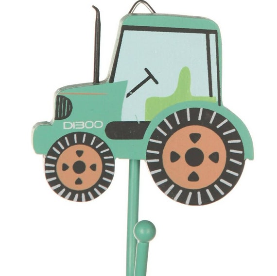 Personalised Childs Digger fire Engine tractor Coat Hooks Hooks Childs Coat Hook Nursery Update personalised Children s Transport Hooks Etsy Ireland