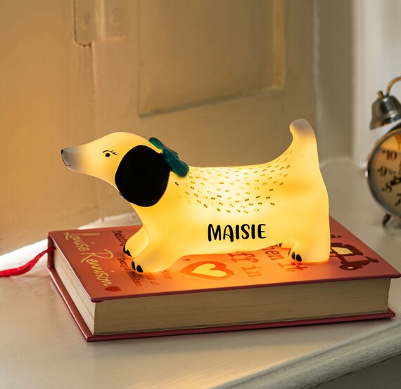 Personalised DOG Night Light childs Light Night Light Etsy