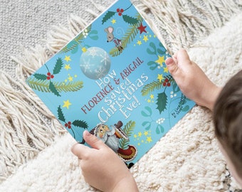 Gepersonaliseerd kinderboek voor kerstavond - voor een kinderkerstcadeau - eerste kerstherdenkingsboekcadeau - kerstavondboek