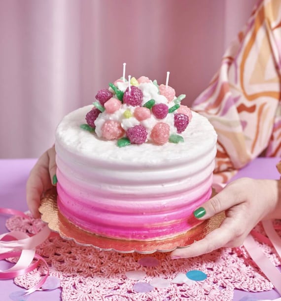 Grandes Bougies D'anniversaire Néon Arc-en-ciel (lot De 16) - Gâteau D