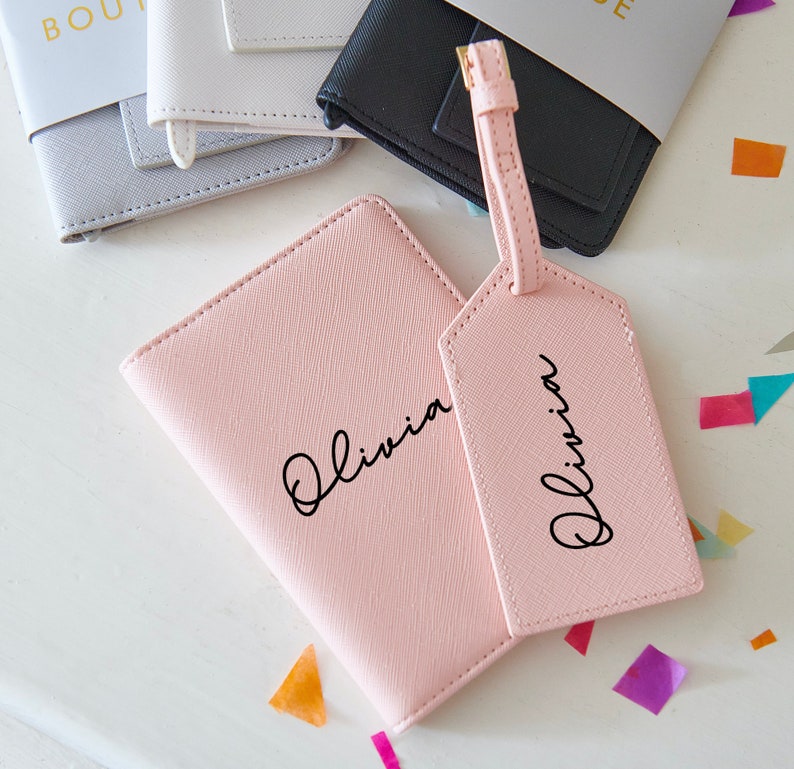 personalised luggage set