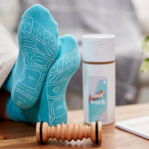 Personalised Reflexology Socks And Massage Tool -Personalized Socks for her - Customised  Socks - Customized Gift for Teenager - Socks