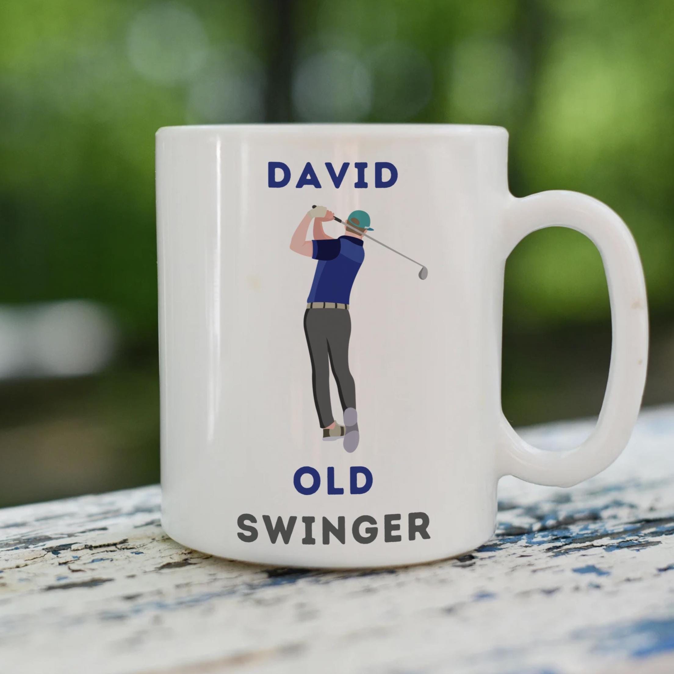 Old Swinger Golf Mug – Funny Golfer Gift - Etsy