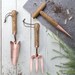Personalised Luxury copper tools- garden tools- copper tools- customised garden gift-garden tool gift - gardners gift-gift for all Gardeners