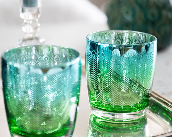 Christmas Anthropologie Gingerbread Men Glasses / Anthropologie Festive