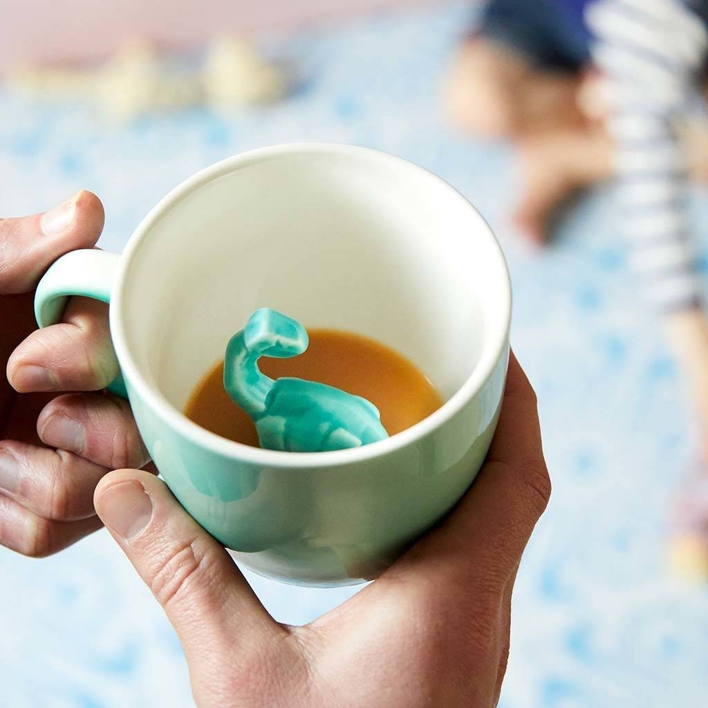 Surprise Gift Boxed Dinosaur Mugs- Cadeau de Tasse en Céramique - Pour Un Garçon d'anniversaire Garç