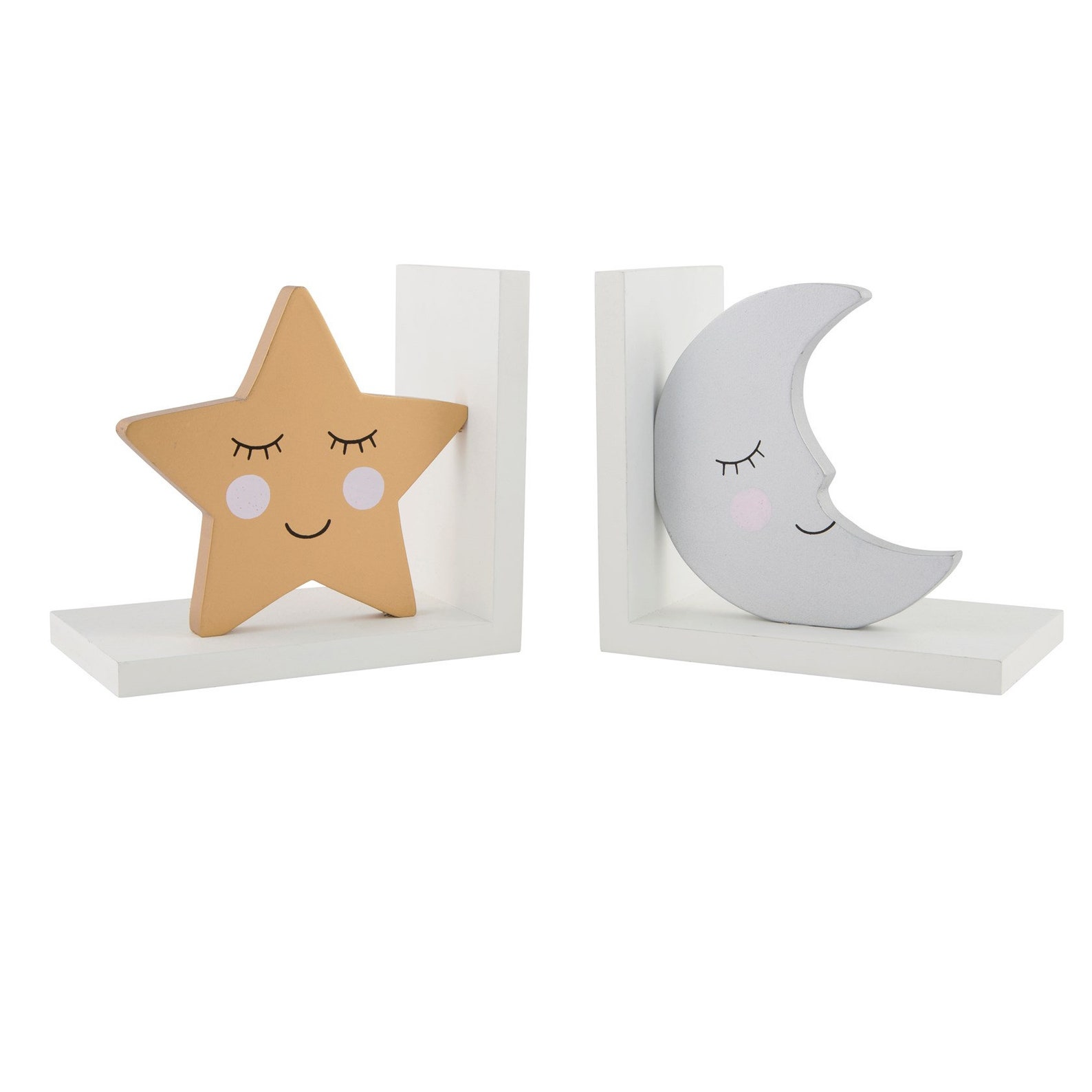 Personalised Nursery Bookends New Baby Bookends Star and Etsy UK