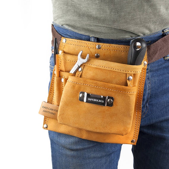 Ceinture à outils en cuir personnalisée-cadeau bricolage pour lui