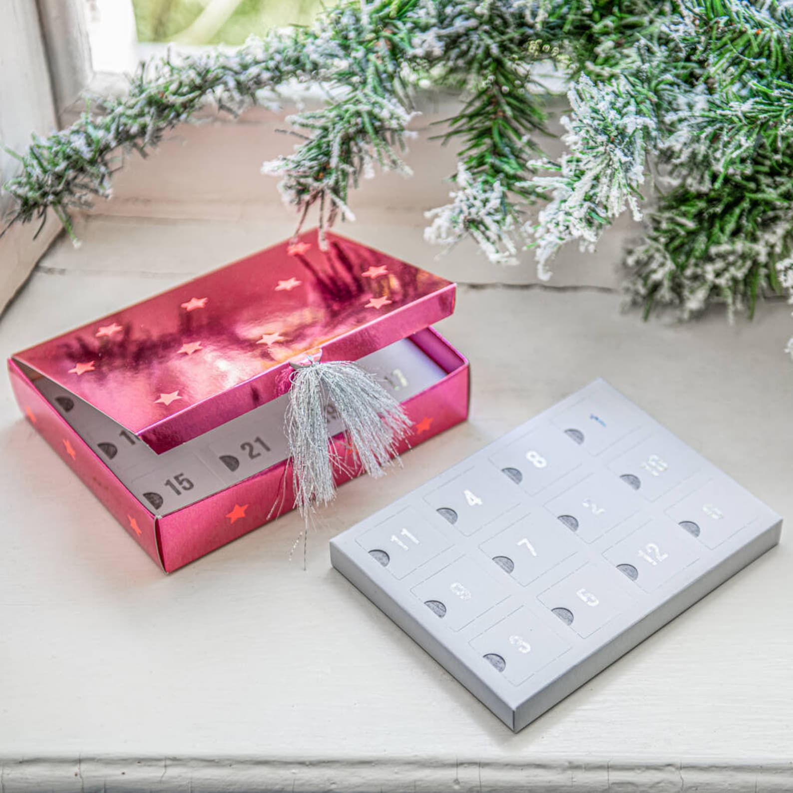 Personalised Enamel Pin Advent Calendar Adventgirls Christmas Etsy