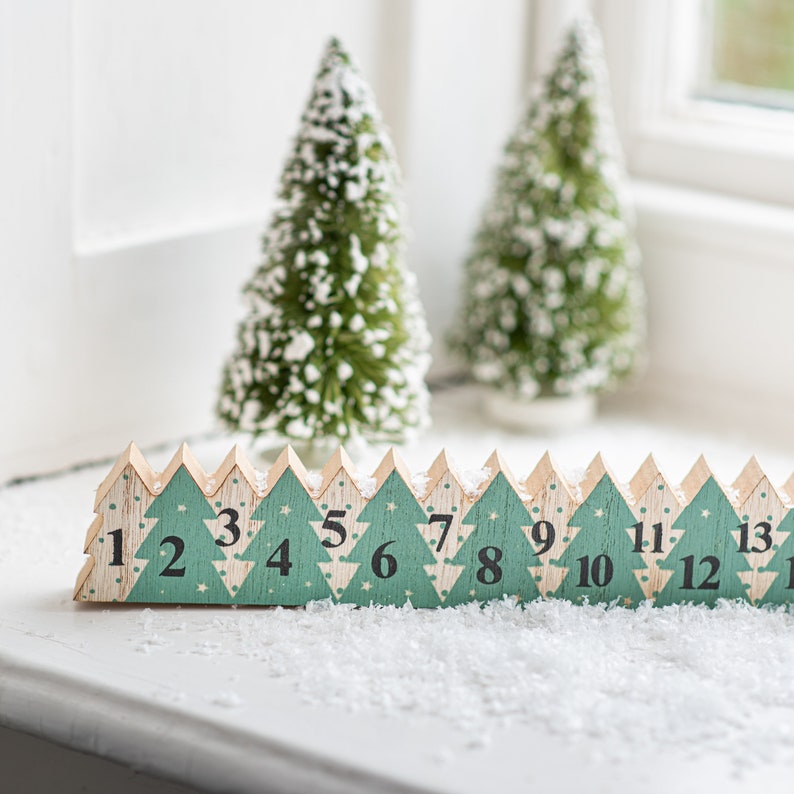 Personalised Wooden Advent Calendarchristmas customised Etsy