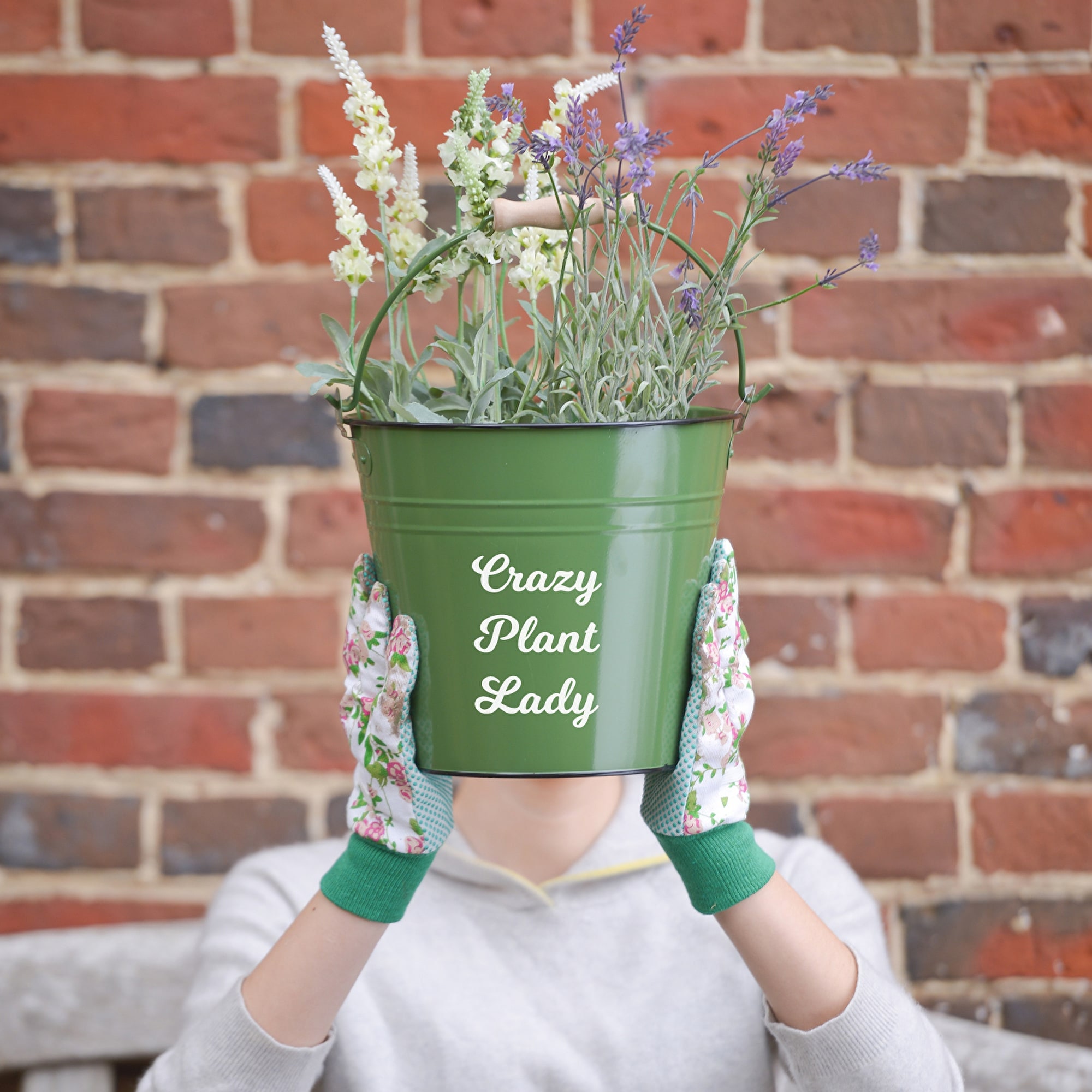 Personalised Gardening Bucket Customised Pail Bucket With Etsy