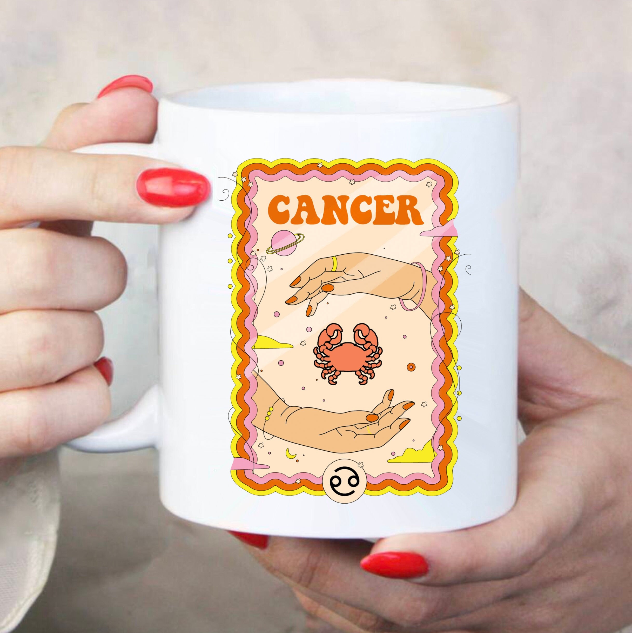 70s Zodiac Mug - Etsy