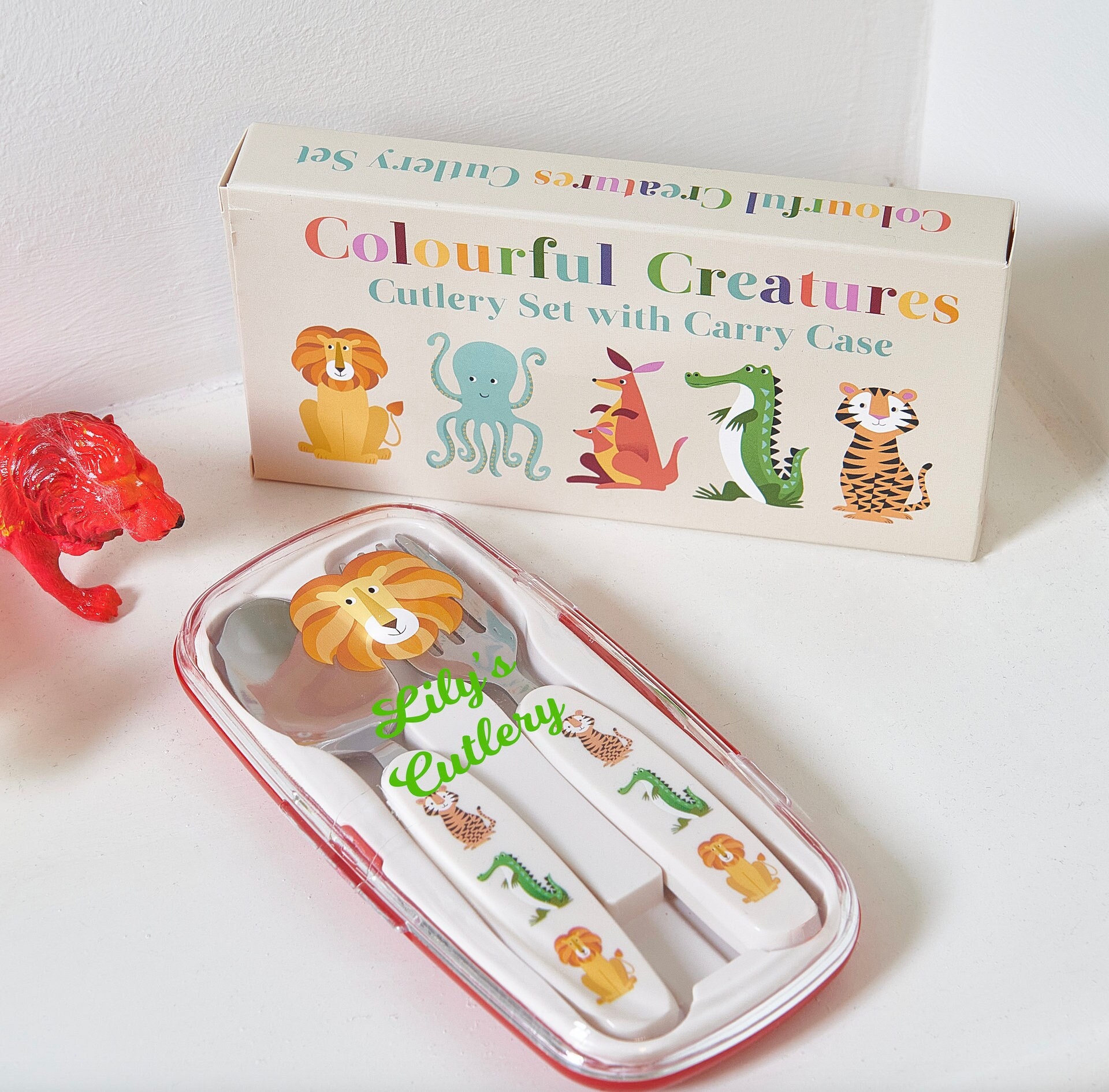 Set di posate personalizzate per bambini: utensili da viaggio in acciaio inossidabile - Italia