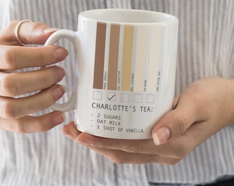 My Special Personalised Tea Mug - Birthday Gift Idea - Funny Gift Mug - Coffee Tea - Co-Worker Gifts - Ceramic Mug -Gift For Them