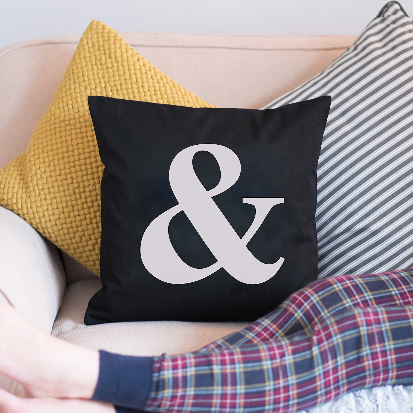 Letter Tile Cushion Cover Scrabble Style Cushion Cover Home Etsy