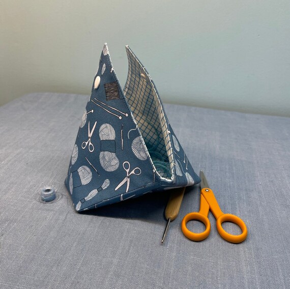 Yarn Keeper Bento Style Fabric Yarn Bowl Yarn and Sewing Etsy