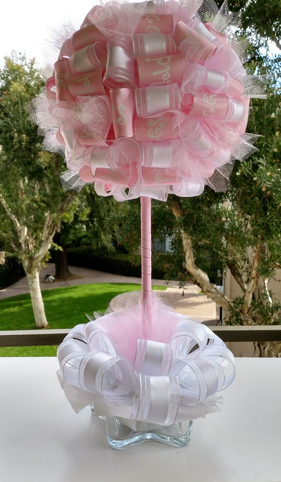 Topiary Princess Baby Shower Centerpiece Princess Birthday Etsy