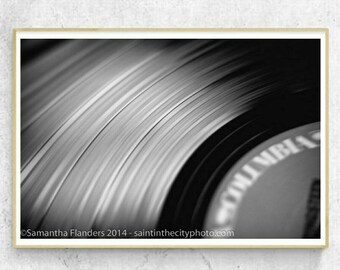 Rock n Roll Wall Decor, Rock N Roll Print, Modern Retro Art, Rock Music Print, Retro Music Print, Record Photography,Bruce Springsteen Art